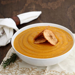 Gingered Squash and Apple Soup