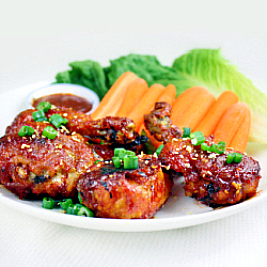 Korean-Style Sweet and Spicy Chicken “Wings”