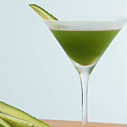 Cucumber martini with Hendrick’s gin and tarragon