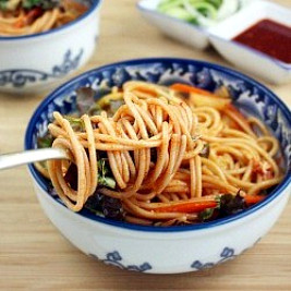 Bibim Guksu (Korean Sweet and Spicy Cold Noodles)