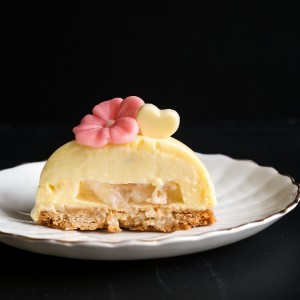 Rosy - Rose & Lychee Entremets 