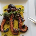 Greek taverna octopus