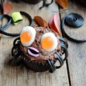 SCARY SPIDER CUPCAKES