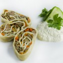 Oromo Kyrgyz Stuffed Pasta Roll