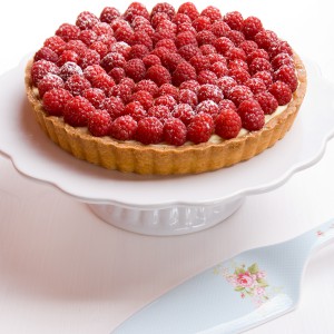 Raspberry-Almond Tart